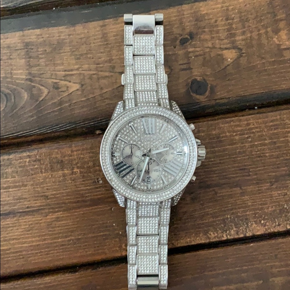Michael Kors diamond watch.